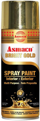 SPRAY PAINT GLOSSY 400ML BRIGHT GOLD