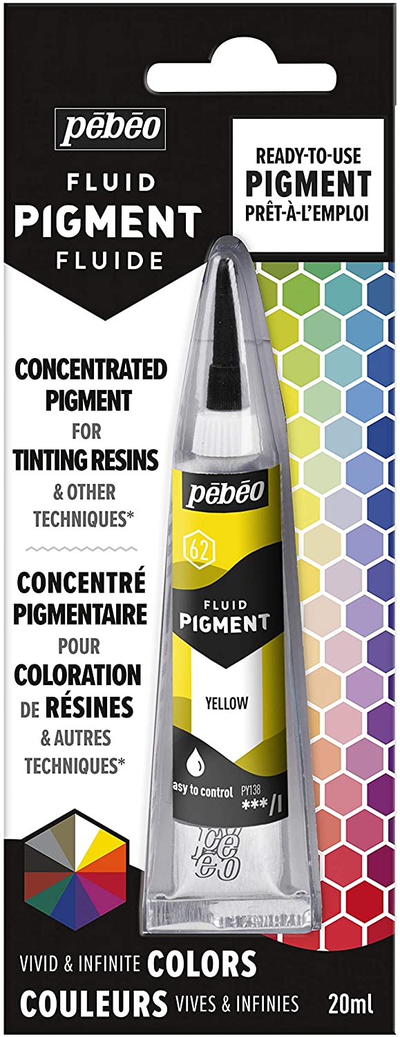 Resin Fluid Pigment 20ml Yellow-650662