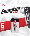 Energizer 522 BP1 9V Max Alkaline Battery, Pack of 1
