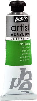 Pebeo-Extra Fine Professional Artist Acrylic 37ml-Bright Green-907223