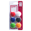 MAGNETIC BUTTONS 30MM X 6 PC-7825