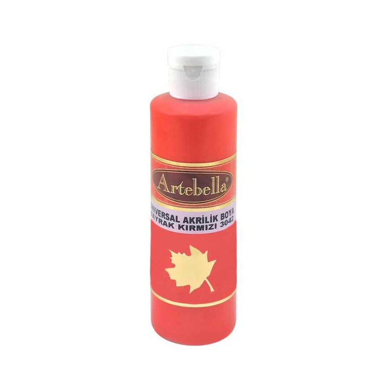 ACRYLIC OPAQUE PAINT 260ML FLAG RED - 3042