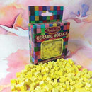 CERAMIC MOSAIC 8X8 MM YELLOW