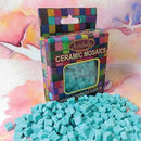 CERAMIC MOSAIC 8X8 MM TURQUOISE