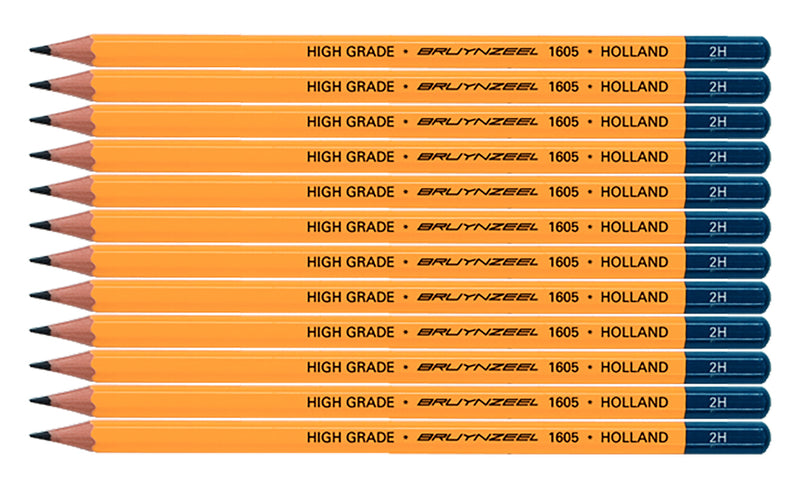 DRAWING PENCIL K2H - 1605K2H ( 12 Pieces Pack )