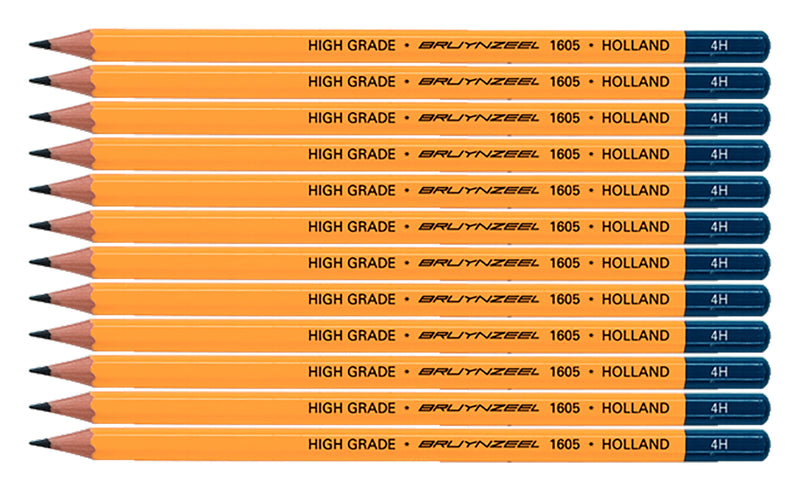 DRAWING PENCIL K4H - 1605K4H ( 12 Pieces Pack )