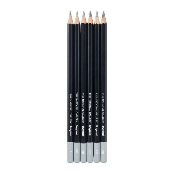 Bruynzeel-Graphite Pencil 6Pcs- 5800M06