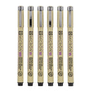 Sakura-Pigma Micron Pen 0.25mm 6 Colors-POXSDK016