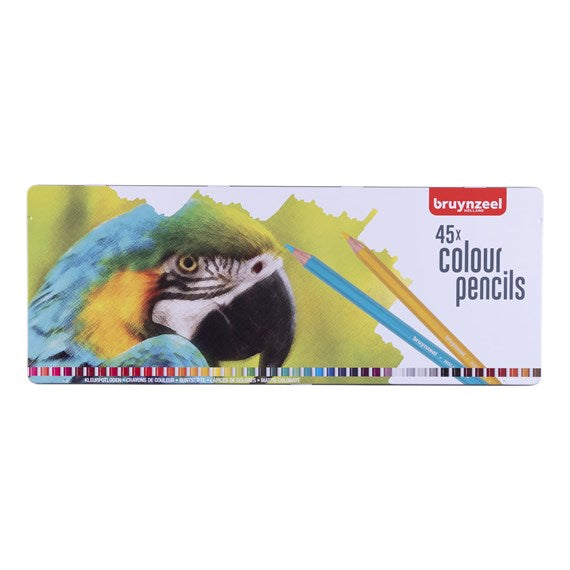 Bruynzeel-Color Pencil 45Color In Metal Case-60312903