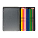 COLOR PENCIL 12CLR TRI IN METAL CASE - 60212001