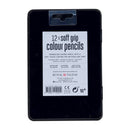 COLOR PENCIL 12CLR TRI IN METAL CASE - 60212001