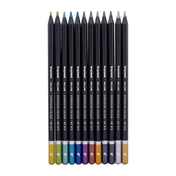 Expression color pencil in Metal Case -  12 metallic shades - 60312212