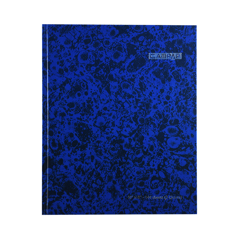 Manuscript Blue Book 10x8 inches 3 QR (144 Sheets)-020433