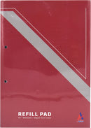 REFILL PAD A4 80'S 90G 4HOLE SIDE BOUND - 18155