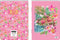 K2B-Note Book 22x16 cm PVC Cover 100 Sheet 4/Line Flamingo-200210