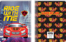 K2B-Note book Hard Cover 22x16 cm 100 Sheet Arabic Line Supercar-200216