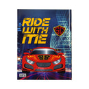 K2B-Note book Hard Cover 22x16 cm 100 Sheet Arabic Line Supercar-200216