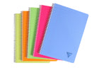 Clairefontaine-Linicolor Spiral Note Book A4 8mm Ruled 90 Sheet-328146