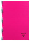 Clairefontaine-Linicolor Spiral Note Book A4 8mm Ruled 90 Sheet-328146