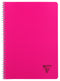 Clairefontaine-Linicolor Spiral Note Book A4 8mm Ruled 90 Sheet-328146