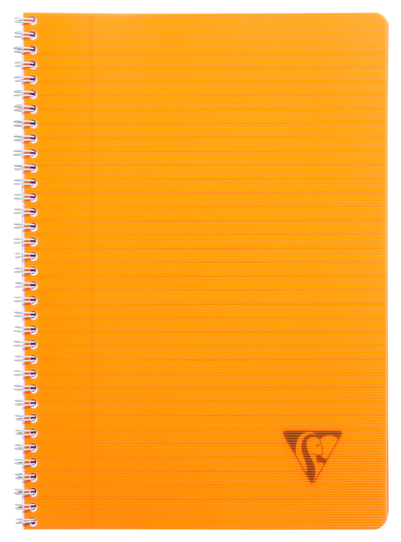 Clairefontaine-Linicolor Spiral Note Book A4 8mm Ruled 90 Sheet-328146