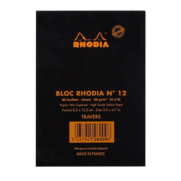 WRITING PAD 85X120 80 SHT RHODIA-126009