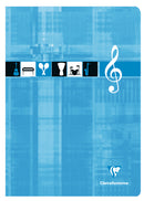 Clairefontaine-Music Book Stapled A4 24 Sheet-3114