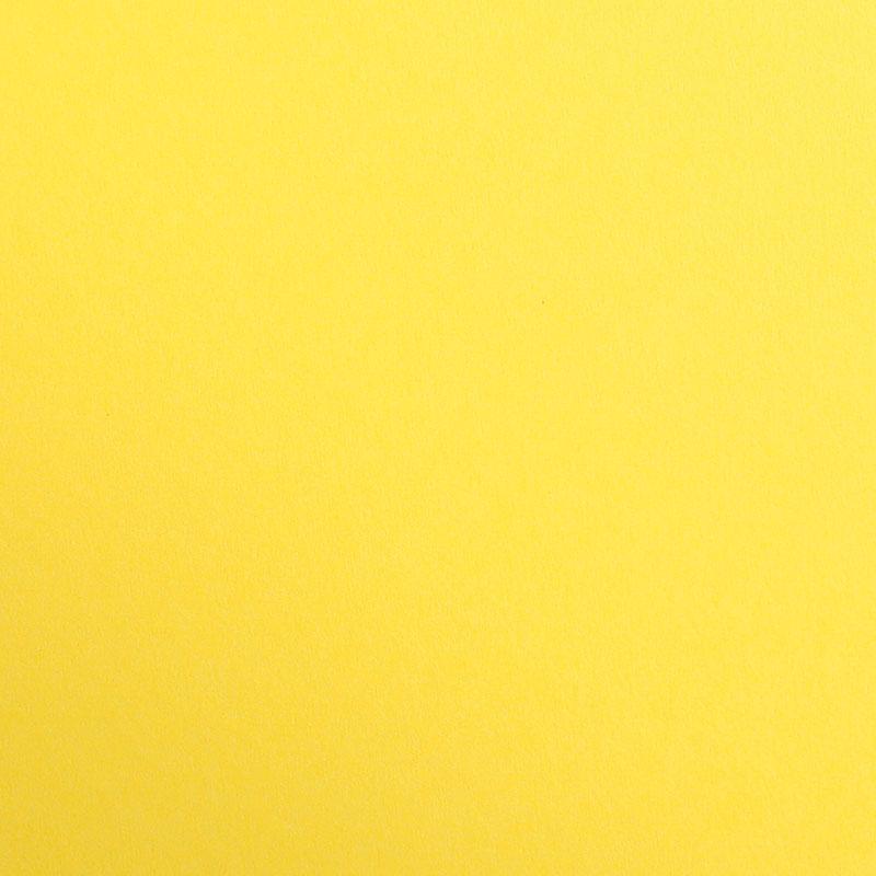 Color Paper 270g 100X70cm 5 sheets Lemon Yellow-47954