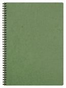 Clairefontaine-Spiral Note Book A4 50 Sheet AgeBag Green-781453