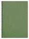 Clairefontaine-Spiral Note Book A4 50 Sheet AgeBag Green-781453