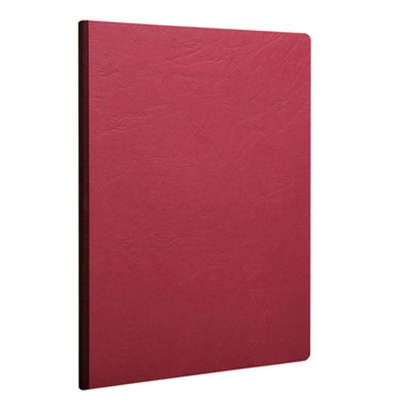 Notebook Cloth Bind A4 96S Red