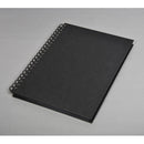 Clairefontaine-Gold Line Spiral Sketch Book Black Paper A4 140gsm 64 Sheet -34265
