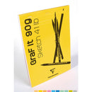 Clairefontaine-Sketch Pad A5 90gsm 80 Sheet Graf IT-96621