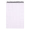 WRITING PAD A5 5X5mm SQUARE 80 SHEET TOP WIRED RHODIA-165009