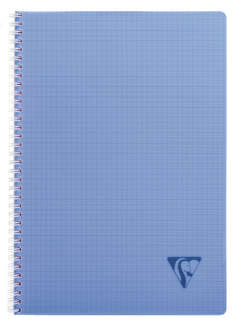 Clairefontaine-Linicolor Spiral Note Book A4 5mm Square 50 Sheet-328125