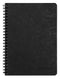 Clairefontaine-Spiral Note Book A5 50 Sheet AgeBag Black-785361