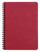 Clairefontaine-Spiral Note Book A5 50 Sheet AgeBag Cherry Red-785362