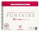 Clairefontaine-Water Color Pad 24x30cm 300gsm 12 Sheet-96314