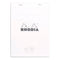 MEETING BOOK PAD 80SHT A5 WHITE  RHODIA-16401