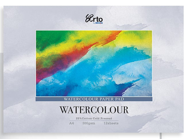 WATER COLOR PAD 300GSM A4 12 SHEET-37129