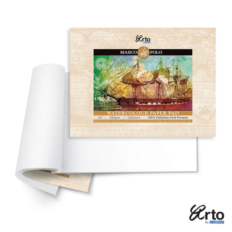 Water Color pad A3 200gsm 12 sheet-37168