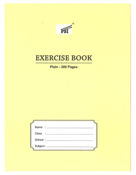 EXERCISE BOOK PLAIN 200 PAGES – Dubai library distributors