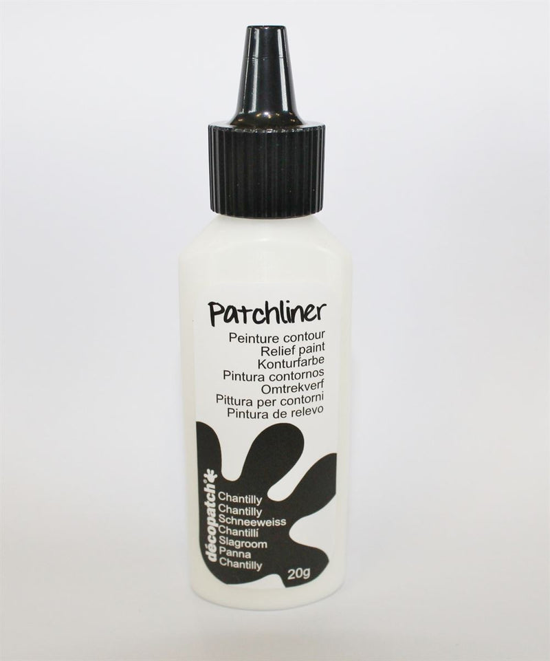 Decopatch-Patchliner Paint 20ml Chantilly-PL001