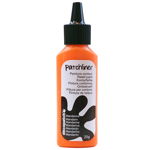 Decopatch-Patchliner Paint 20ml Mandarine-PL004