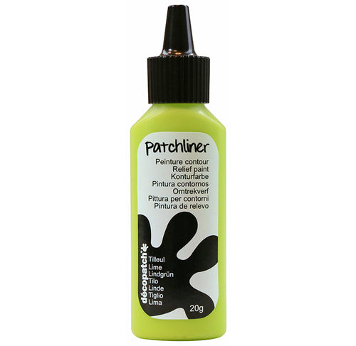 Decopatch-Patchliner Paint 20ml Lime-PL010