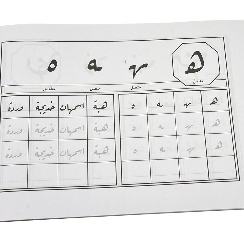 الخط العربي -خط الرقعة - اصفر