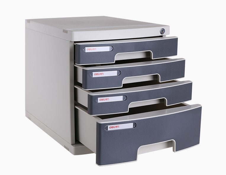 Deli-File Cabinet 4 Layer With Lock-8854