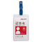 Deli Name Badge With Clip Vertical-5753 ( 10 pcs pack )