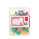 Push Pin Color 100 Pcs In Plastic Case-0031