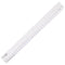 Ruler Plastic Clear 30cm-6230 ( 2 pieces pack )